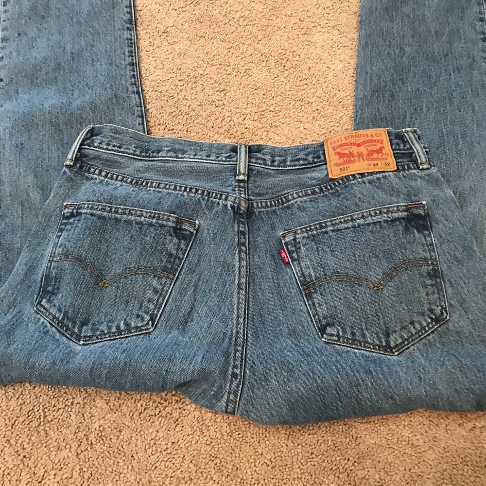 Vintage 1993 Levi’s Button Fly 501 Jeans - Picture 12 of 13